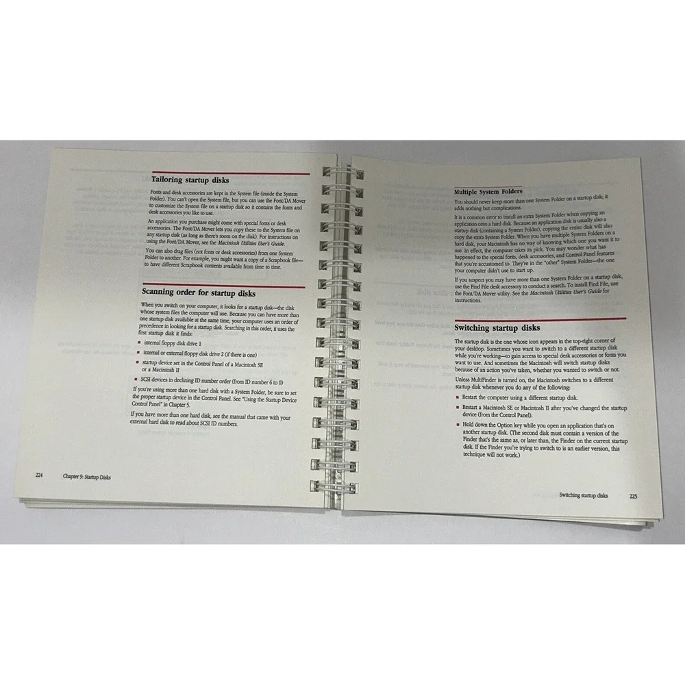 Macintosh System Software User's Guide‎ 1989 Version 6.0.4 Apple Vintage